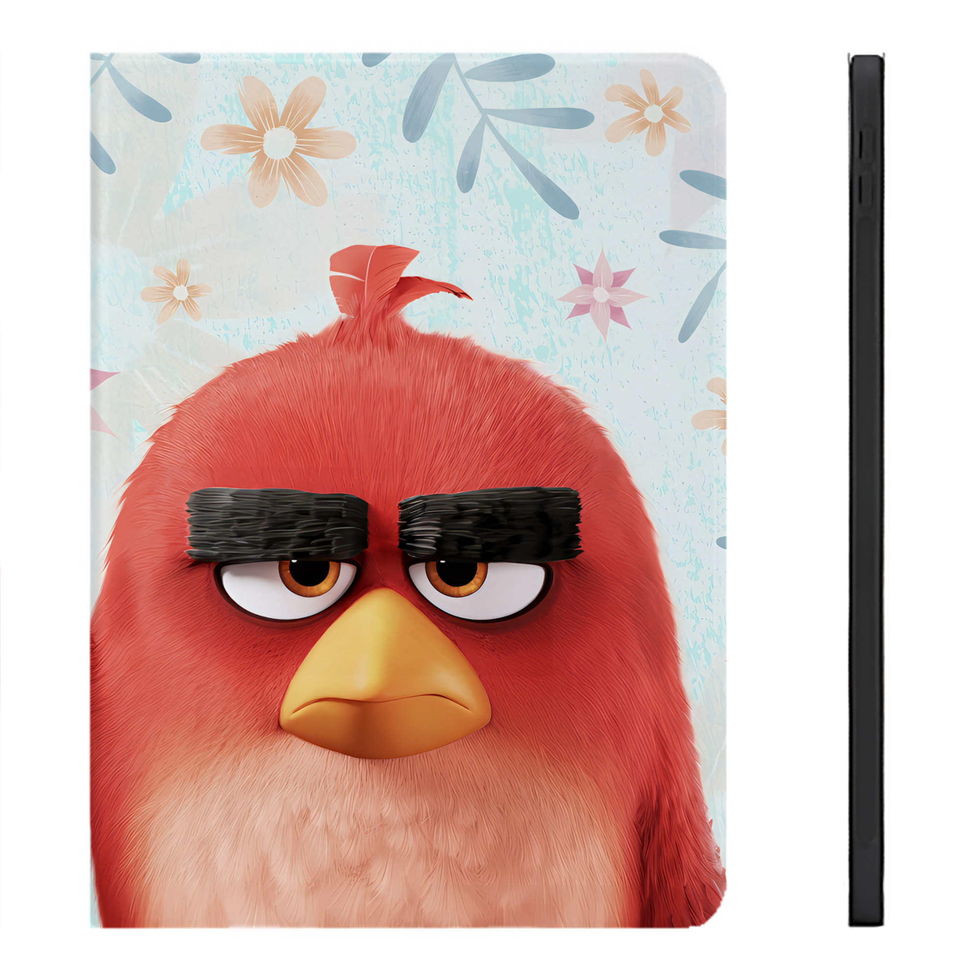 （画像用） Angry Birds アングリーバード IPadケース ペンホルダー付き ブックスタイルデザイン